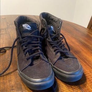 Black High Top Vans